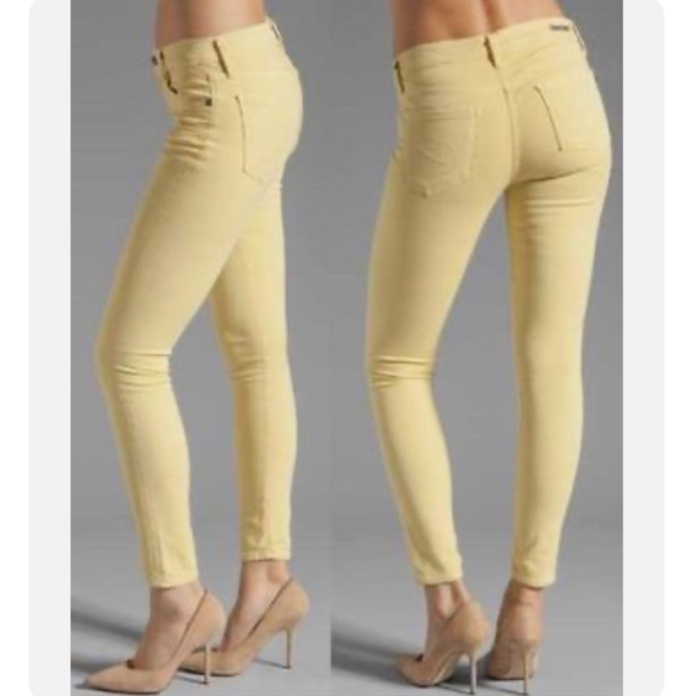 Citizens Of Humanity jeans rocket high rise yellow